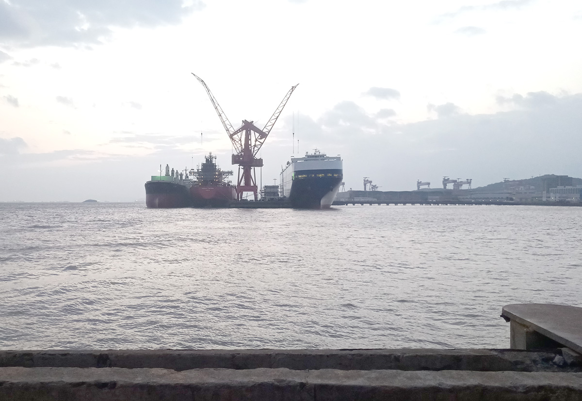 微特門座式起重機(jī)力矩限制器應(yīng)用于萬(wàn)邦永躍修船廠