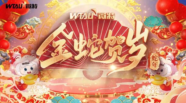 新春納福，金蛇獻(xiàn)瑞！微特給您拜年啦！